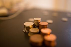 Coins money gold