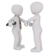 3d model handshake