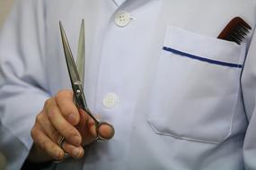 Business Hand scissors