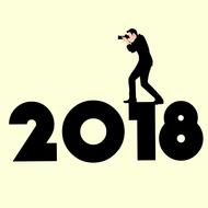 photographic new year 2018, banner