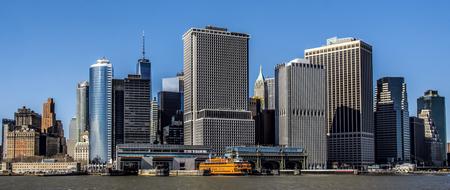 skyscrapers by the river in new york