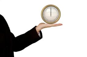 time business work clock drawing