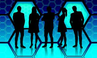 corporate professional business team