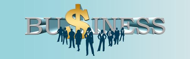 header businessmen drawing