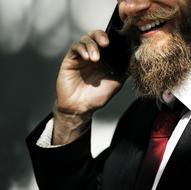 Man Portrait with phone
