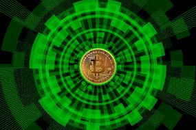 blockchain cryptocurrenc drawing