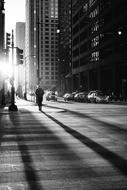 City Street monochrome