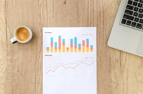 Chart Graph Finance and coffee