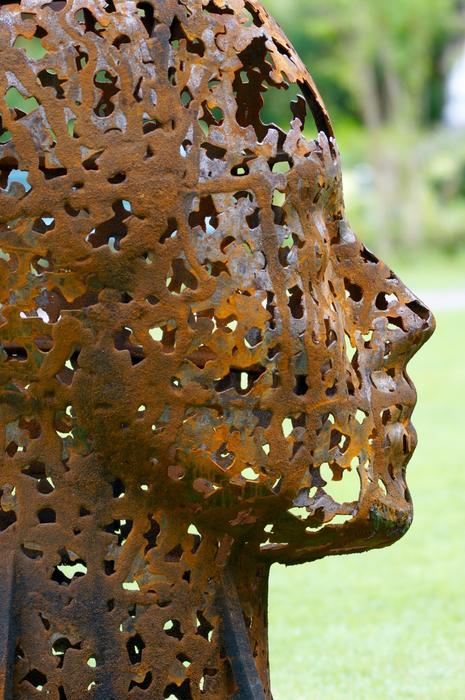 Woman Face Holes