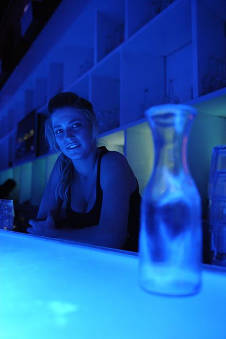 Blue Bar Girl