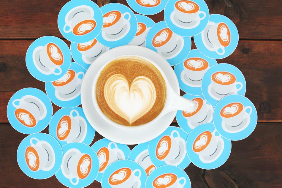 Heart Art Coffee