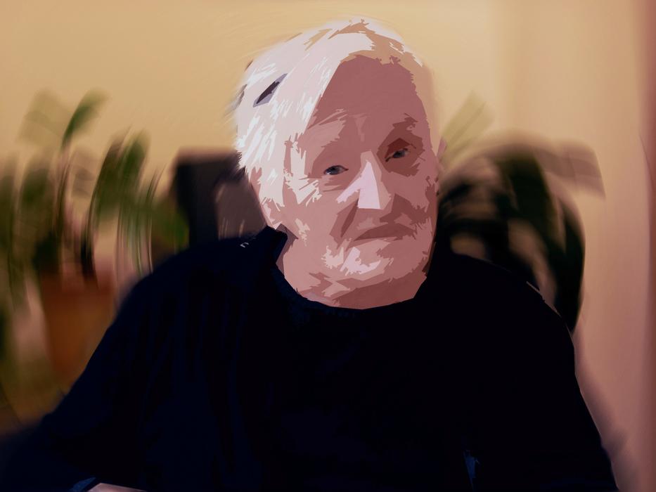 dependent aged woman