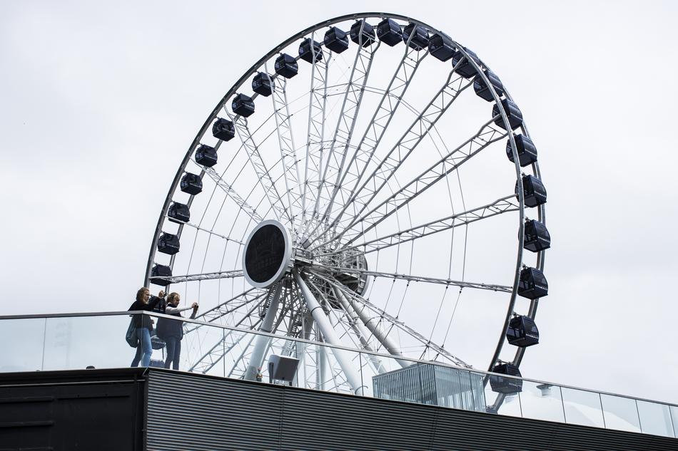 Wheel Round Circle in amusement park