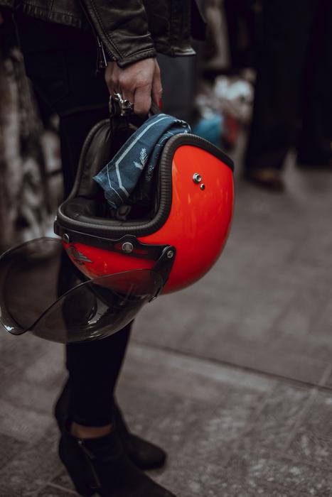 People Woman Helmet