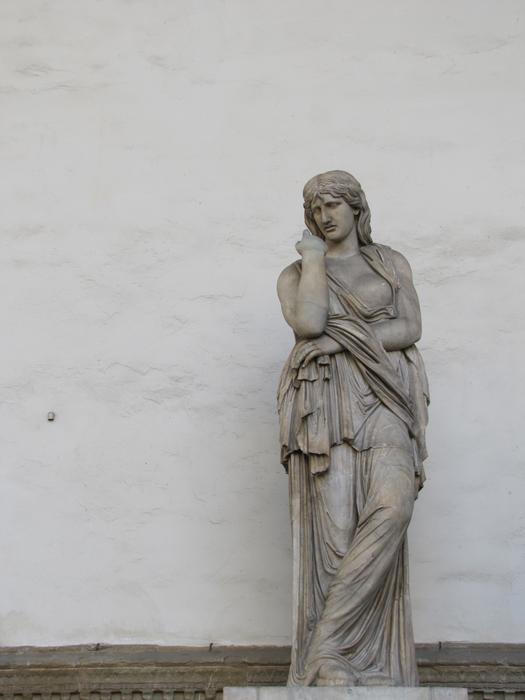 Statue of woman in Florence