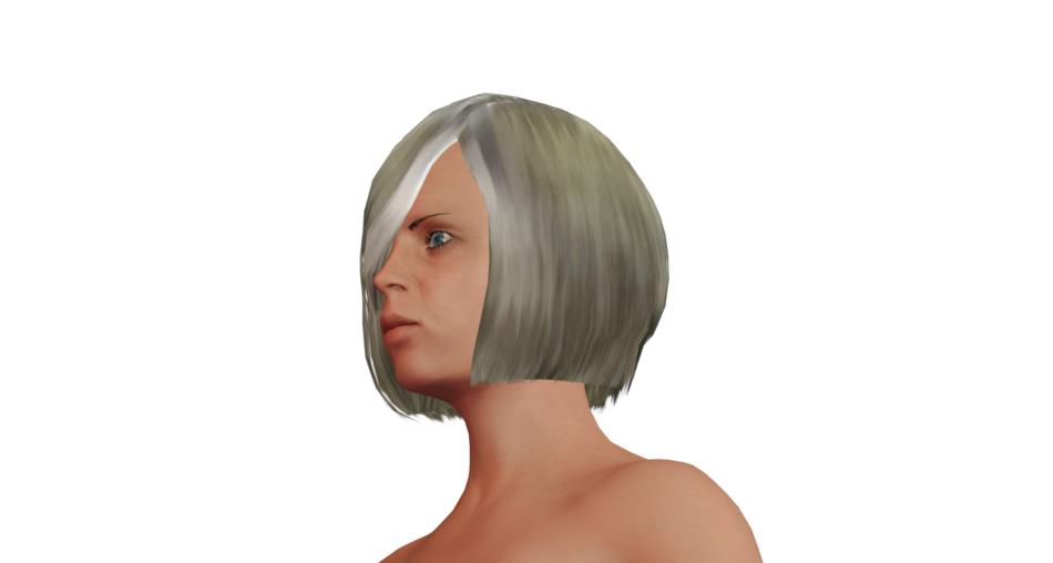 transparent woman thinking