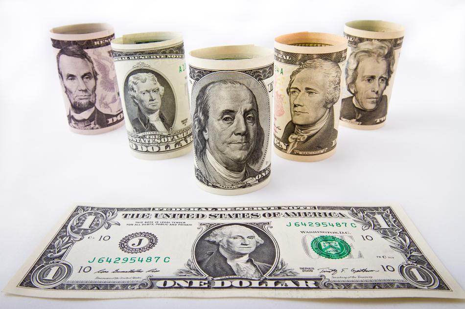 bundle of dollars