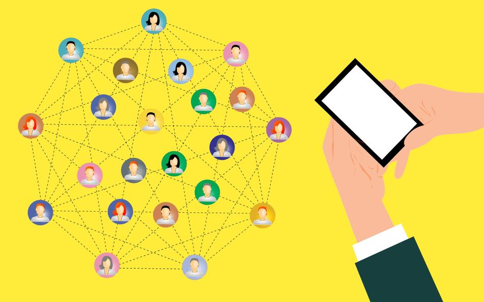 network digital marketing share drawing