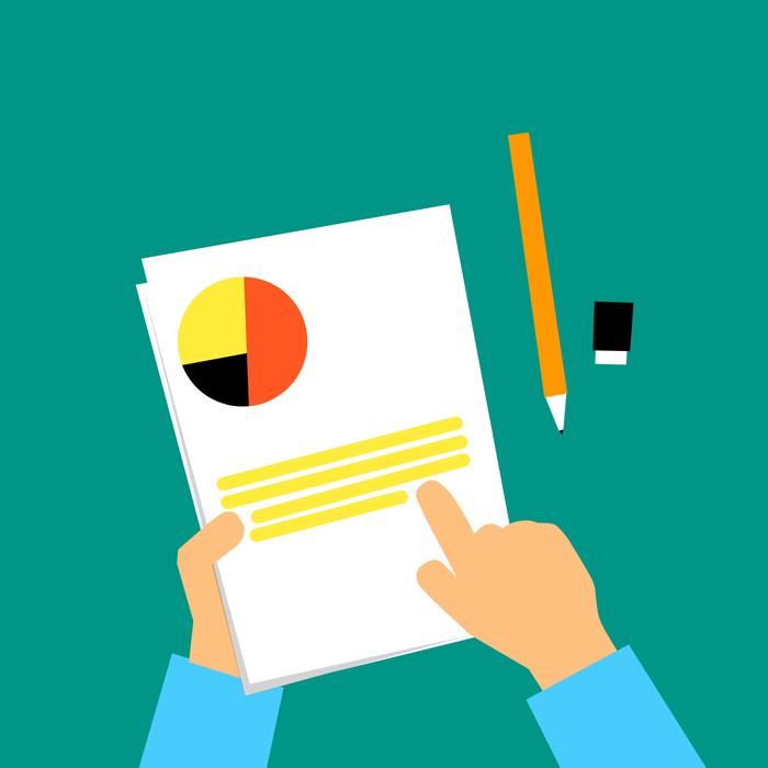 picture of accounting on a notebook
