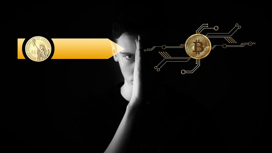 bitcoin and dollar conflict
