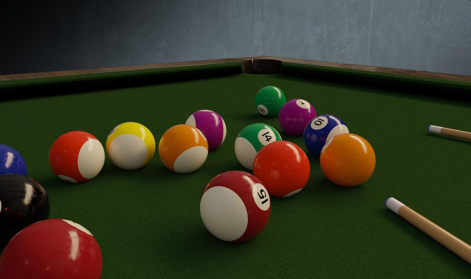 Playing the billiard
