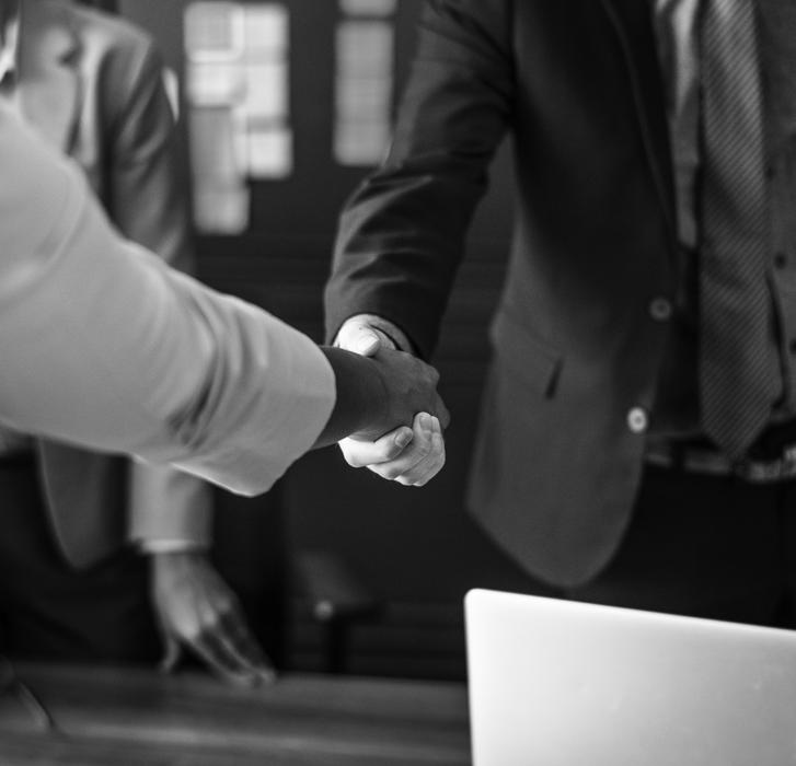 handshake as a symbol of a business agreement