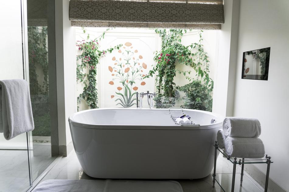 photo of interior of indian bathroom