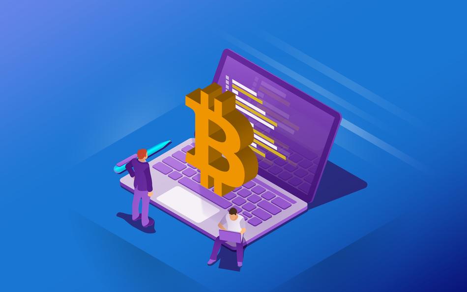 bitcoin prople laptop