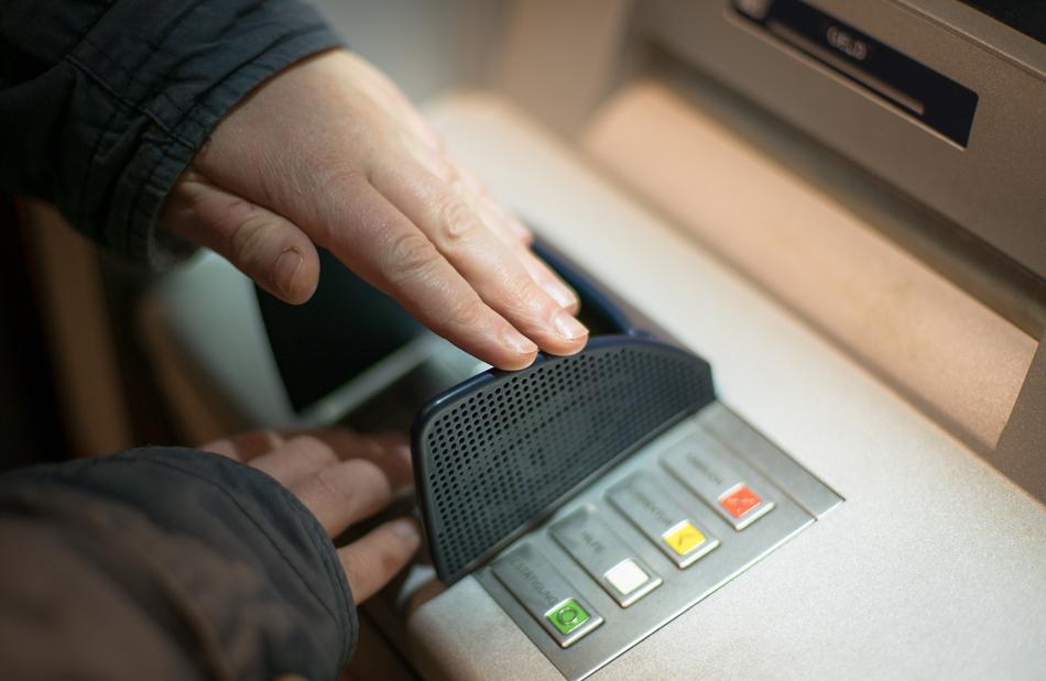Atm Security hand