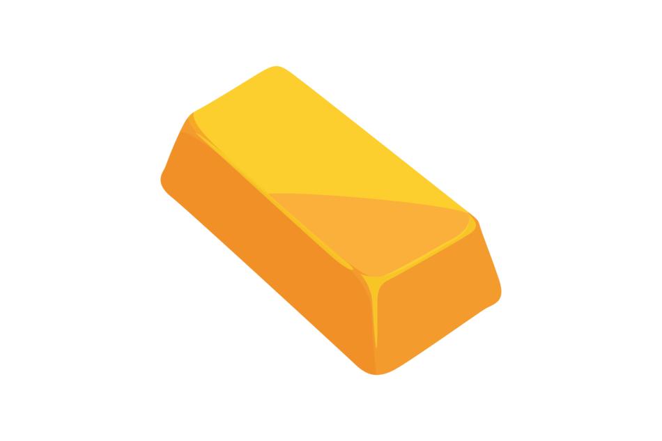 golden brick drawing