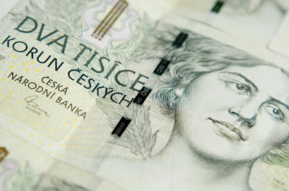 Czech banknote