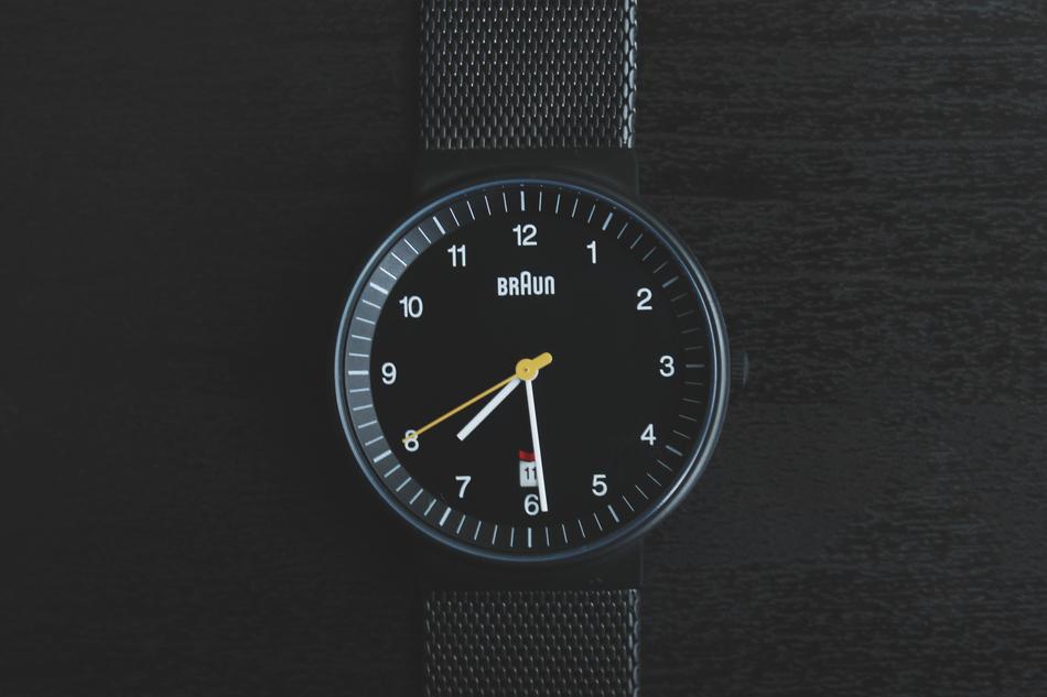 Watch braun black