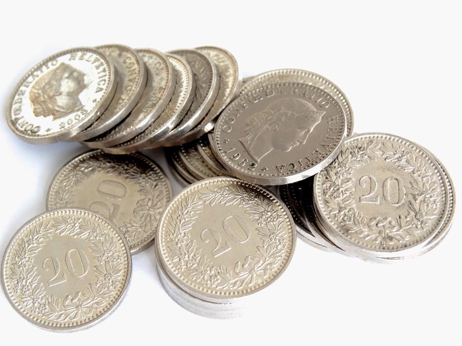 Money silver Coins