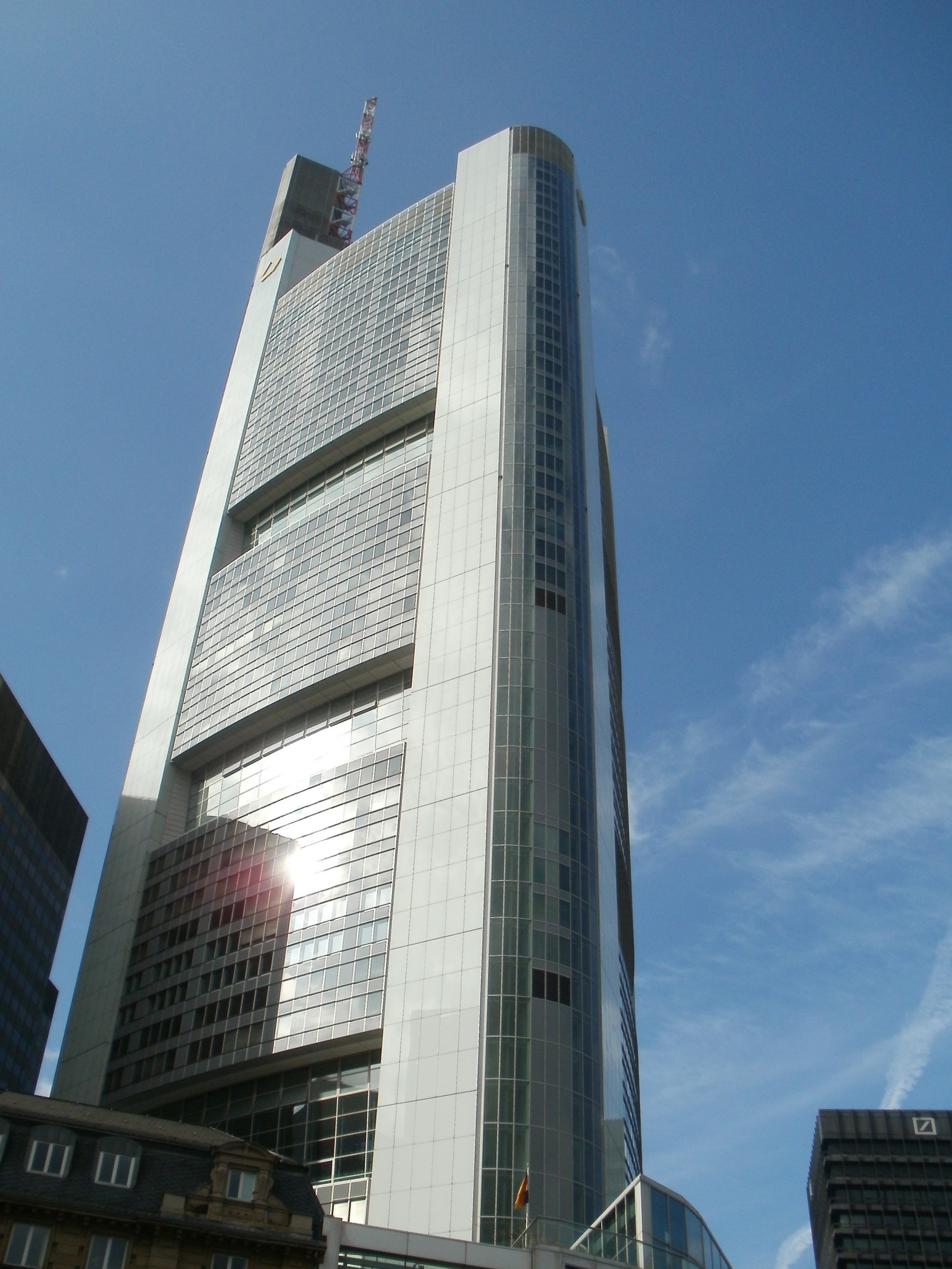 Commerzbank Tower In Frankfurt Free Image Download