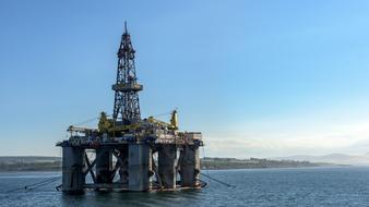 Oil Rig Scotland