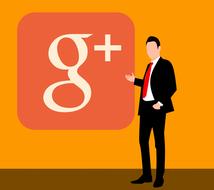 google plus social drawing