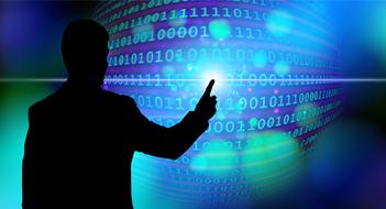 internet technology data drawing