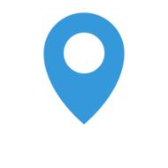 Icon of geolocation clipart