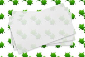 blank white sheets