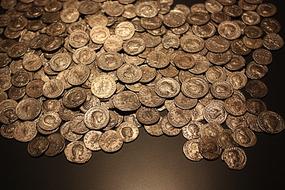 antique roman coins