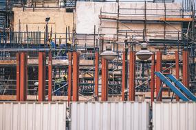 cityscape of Building Construction site