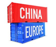 stacked containers as a 3d model