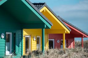 Houses Color Helgoland