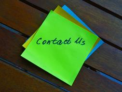 Contact Us E-Mail green stick drawing