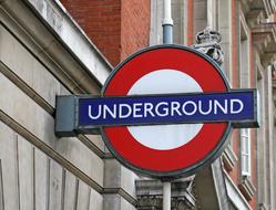 underground British sign