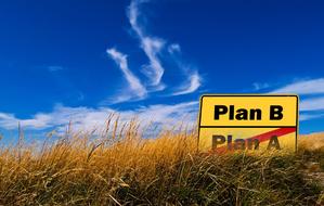 success plan b sign