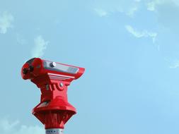 Binocular Sky red