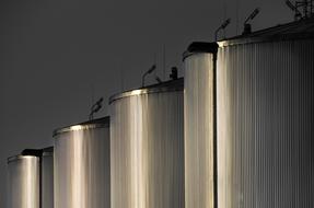 Factory Building Industry grey