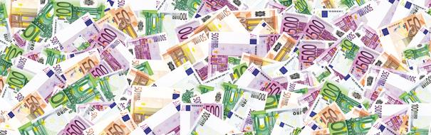 banner euros