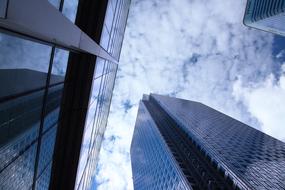 Abstract Architecture Blue sky